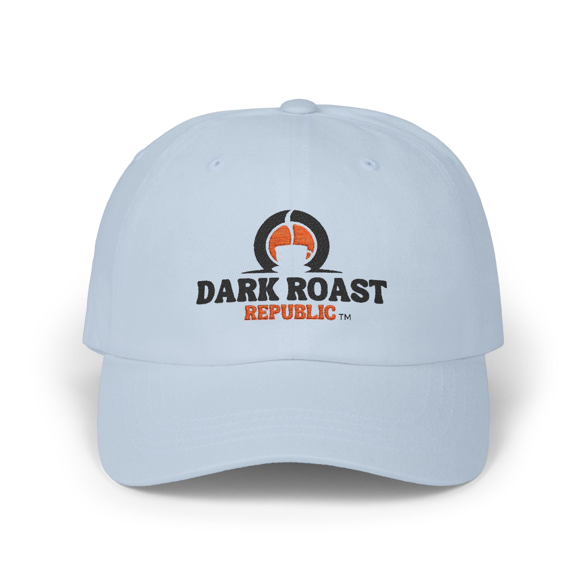 Classic Dad Cap - Dark Roast Republic - Stylish and Casual Hat for Coffee Lovers