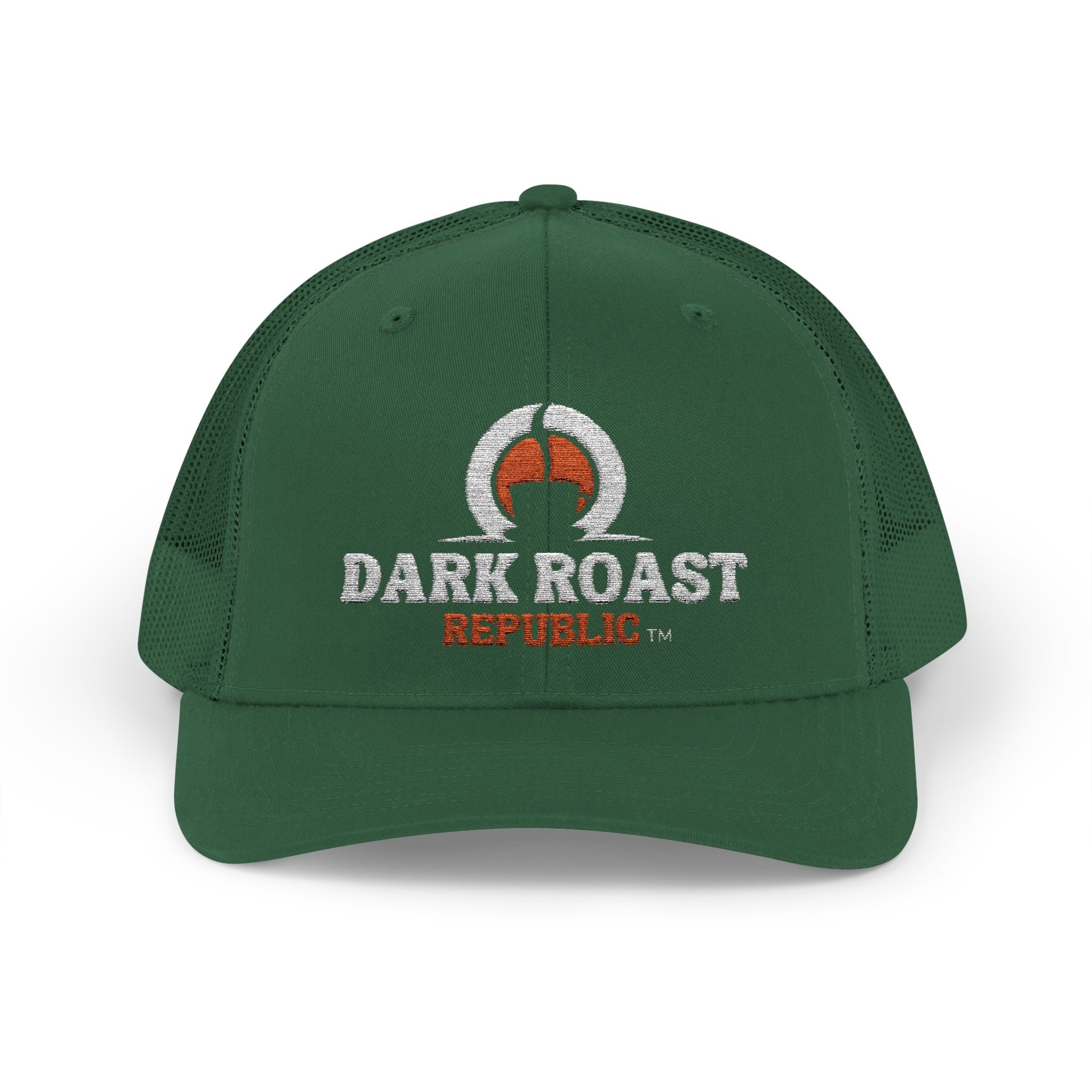 Dark Roast Republic Snapback Trucker Cap - Perfect for Coffee Lovers