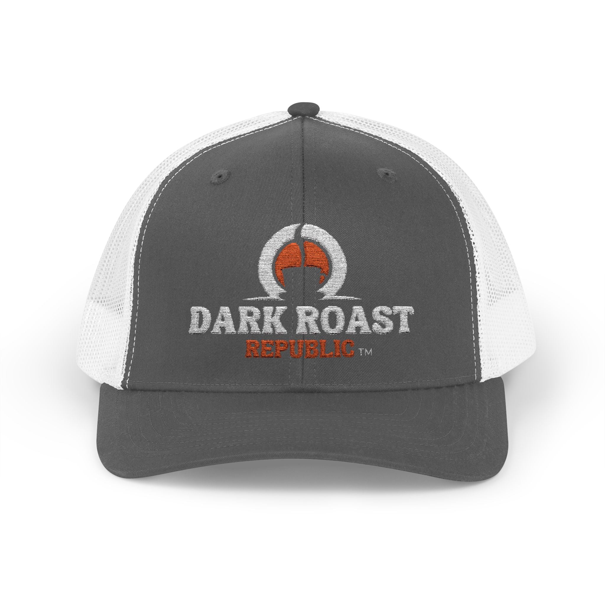 Dark Roast Republic Snapback Trucker Cap - Perfect for Coffee Lovers