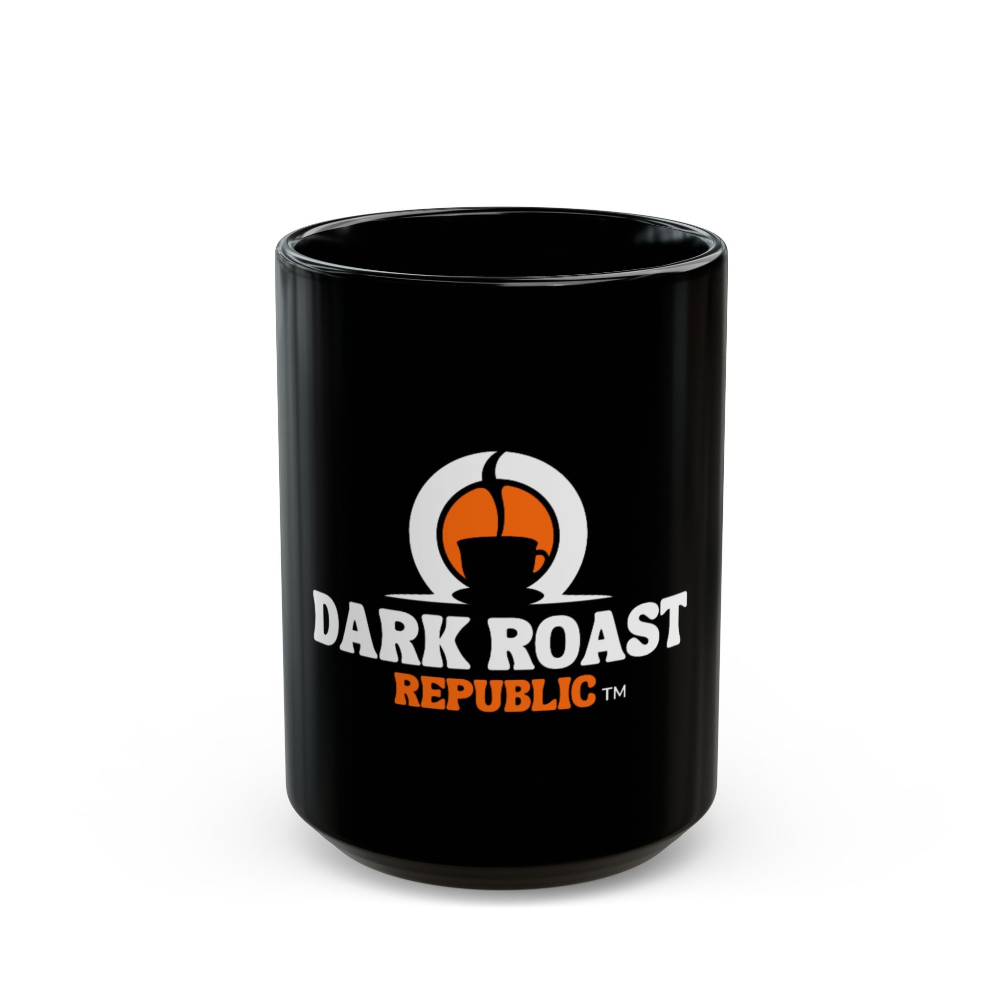 Dark Roast Republic Black Coffee Mug - 11oz & 15oz