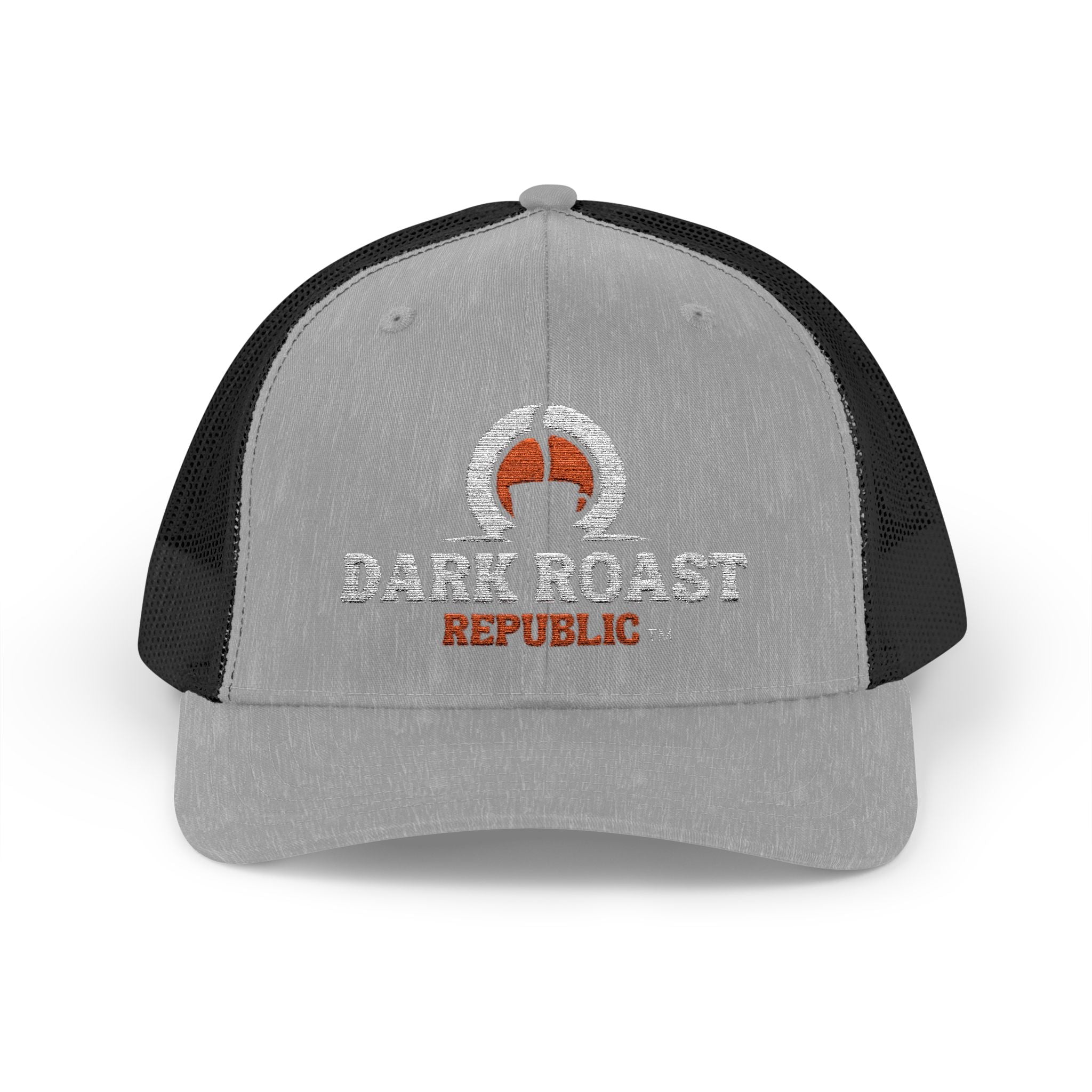Dark Roast Republic Snapback Trucker Cap - Perfect for Coffee Lovers