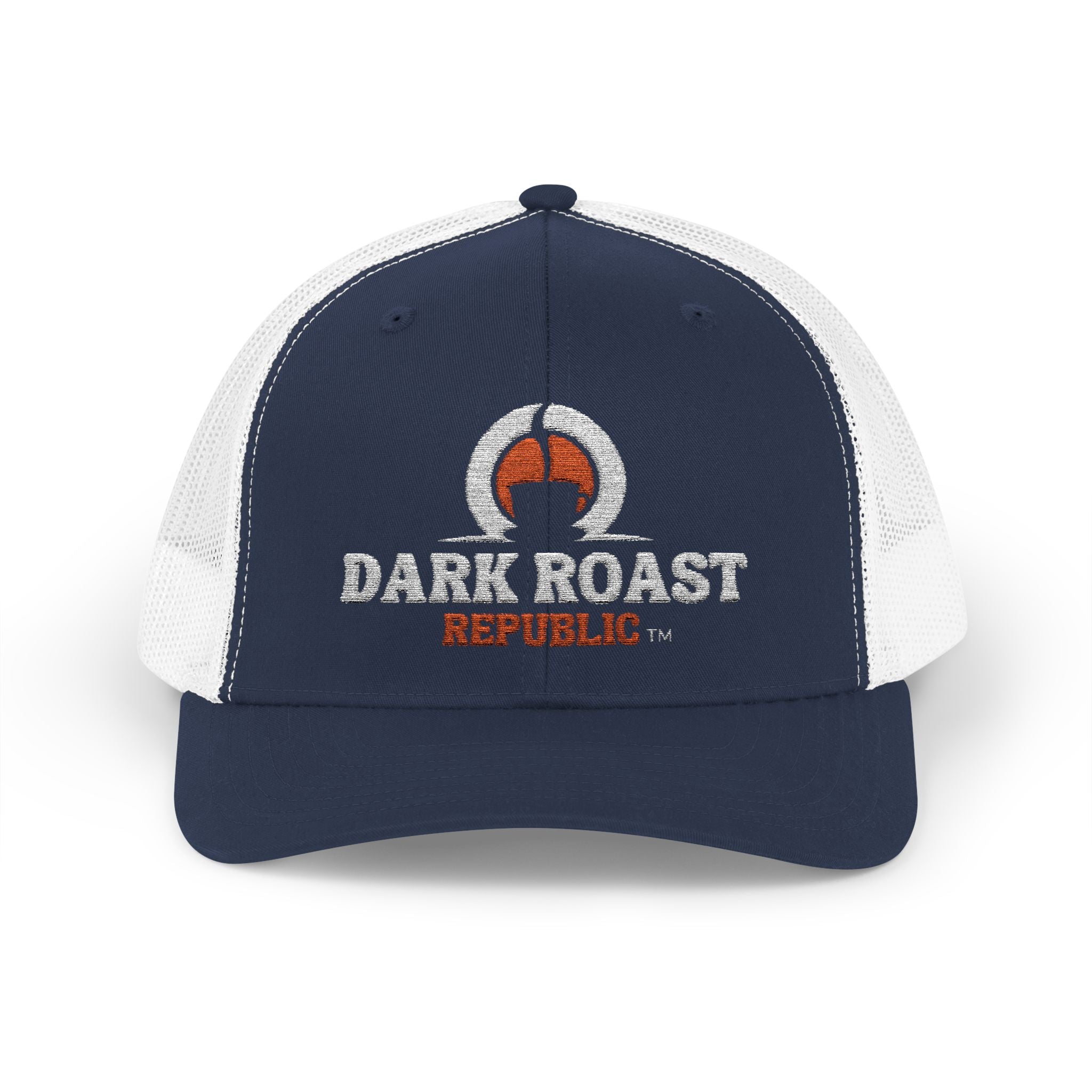 Dark Roast Republic Snapback Trucker Cap - Perfect for Coffee Lovers