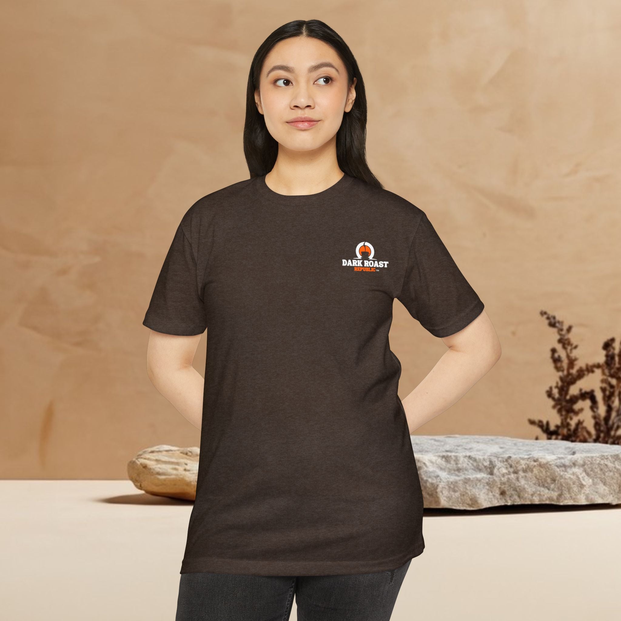 Dark Roast Republic Unisex Jersey T-Shirt - Coffee Lovers Tee