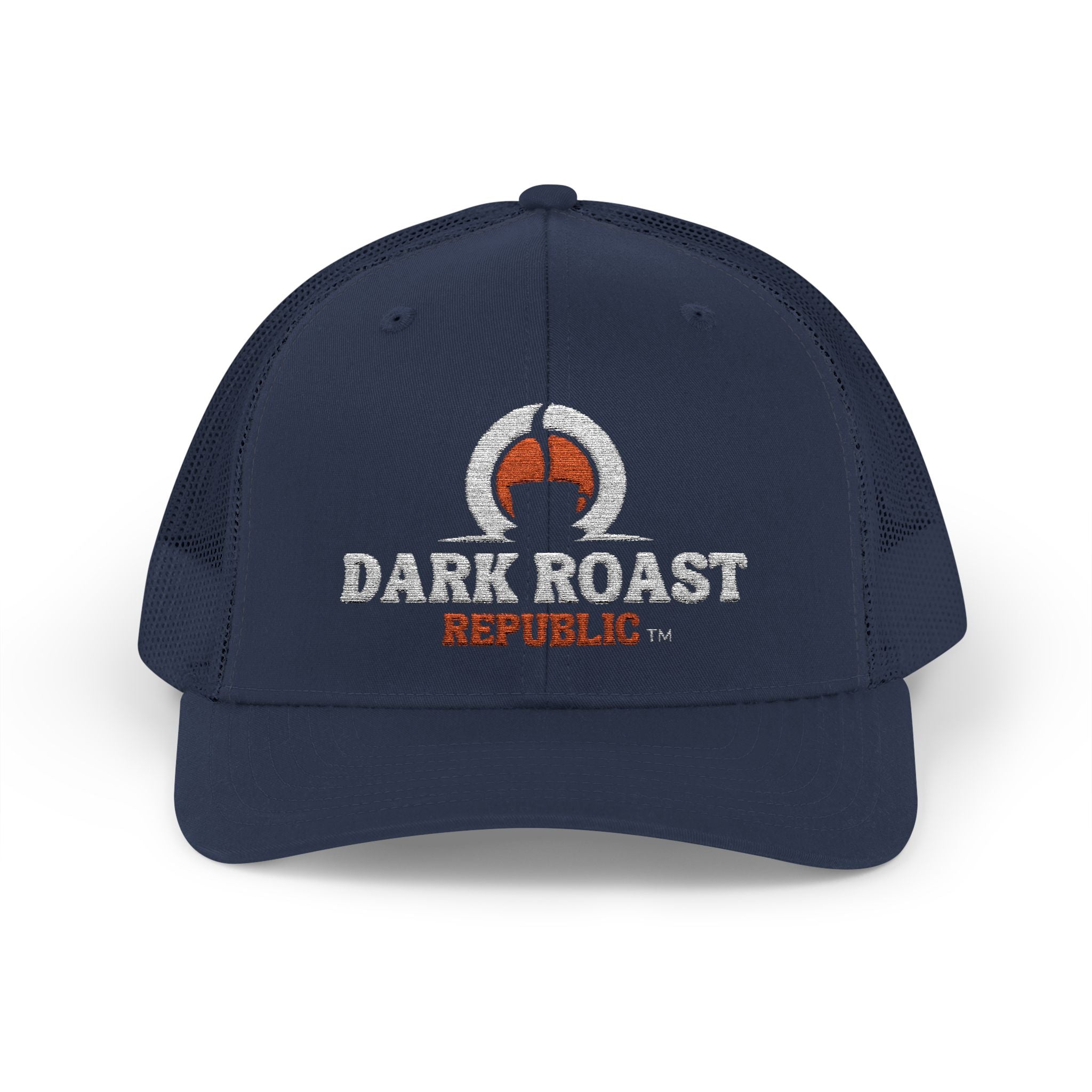 Dark Roast Republic Snapback Trucker Cap - Perfect for Coffee Lovers