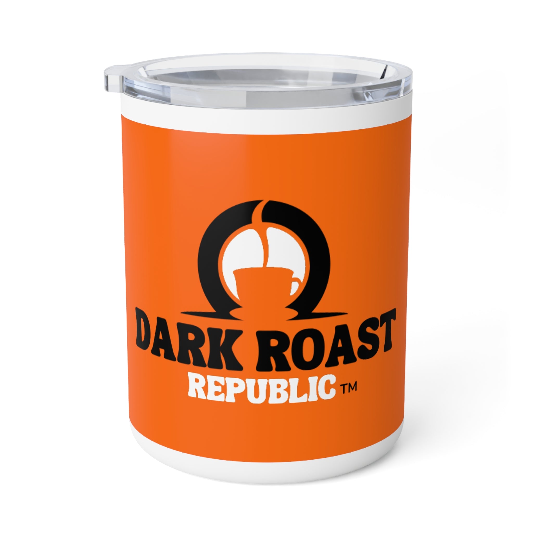 Dark Roast Republic Insulated Coffee Mug - 10oz for Coffee Lovers