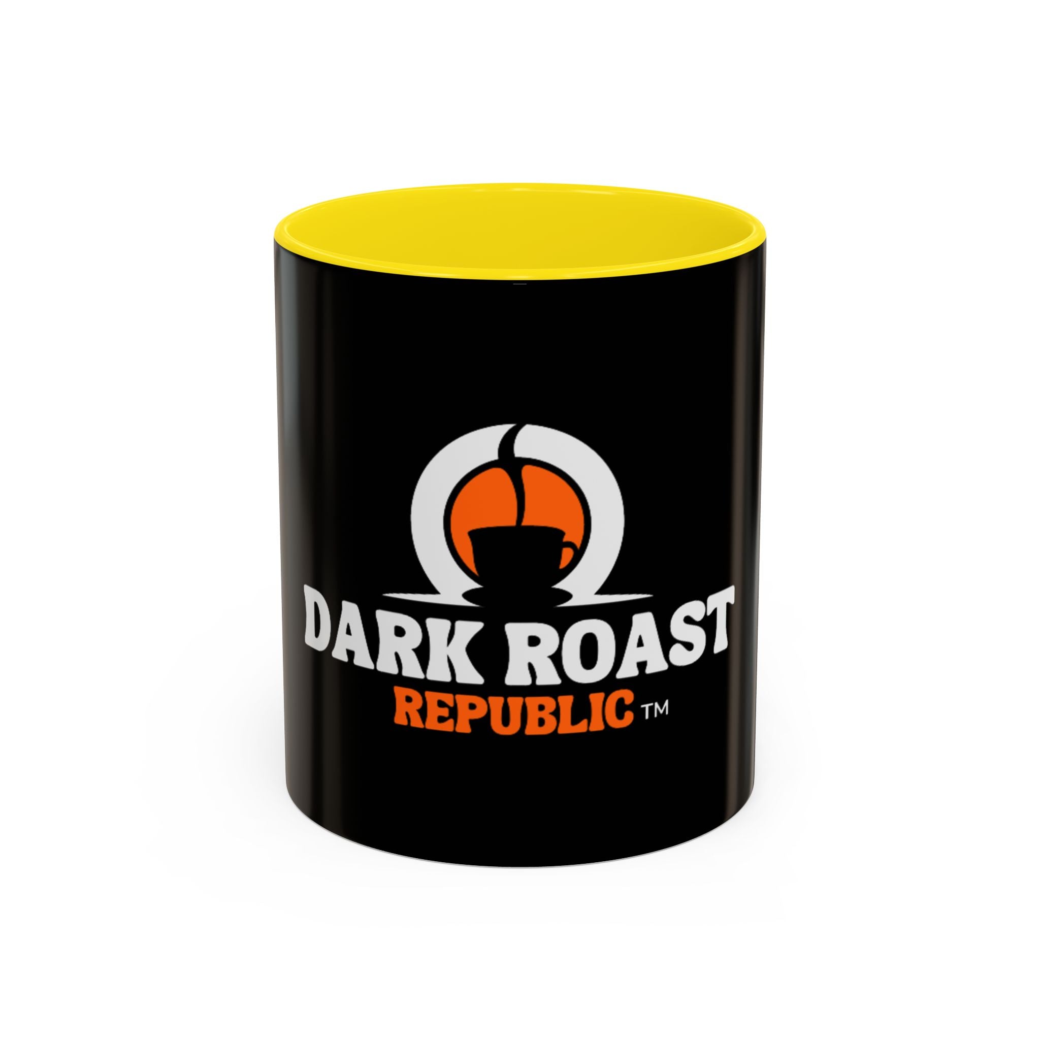 'Dark Roast Republic' Accent Coffee Mug - Perfect Gift for Coffee Lovers