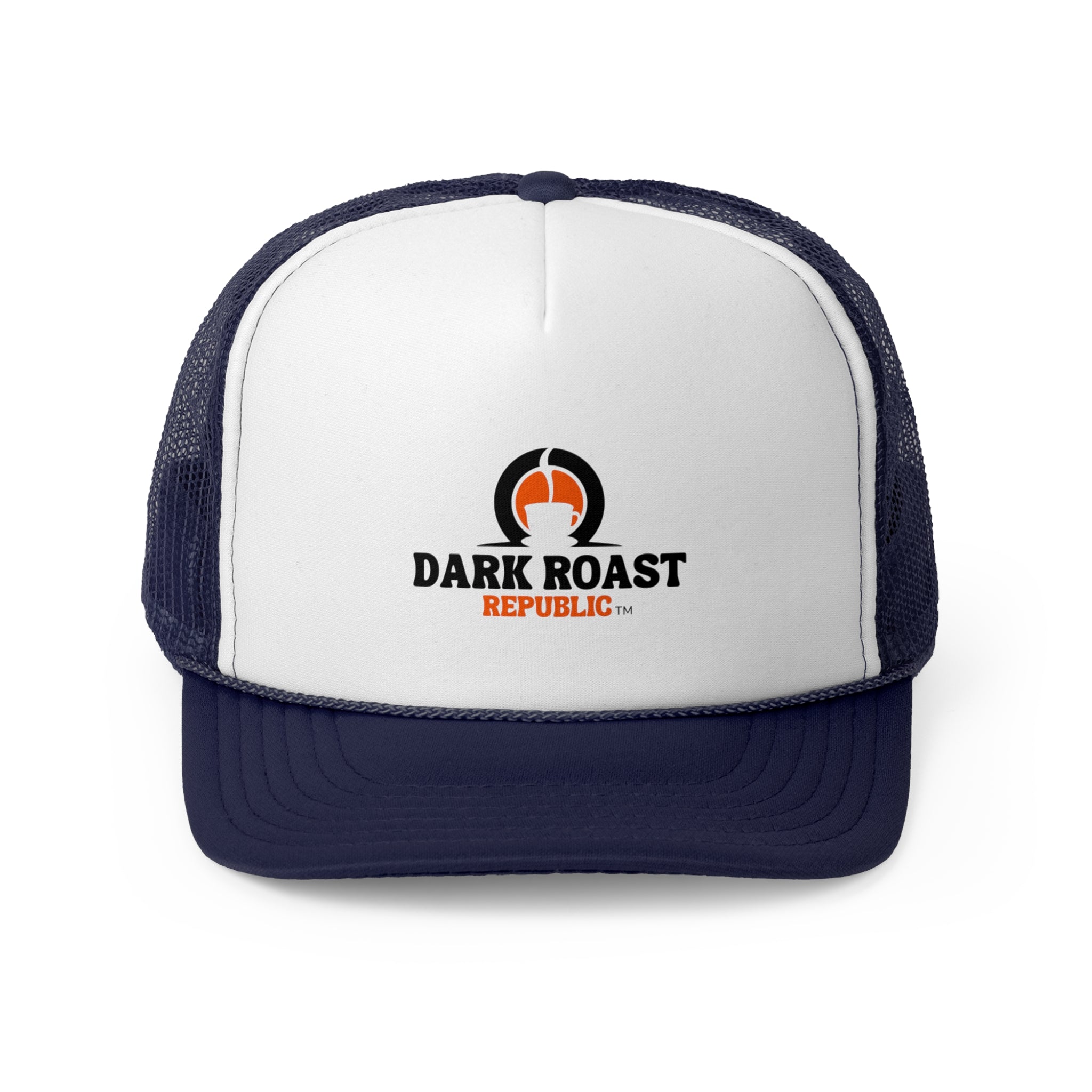 Dark Roast Republic Trucker Cap - Perfect Gift for Coffee Lovers