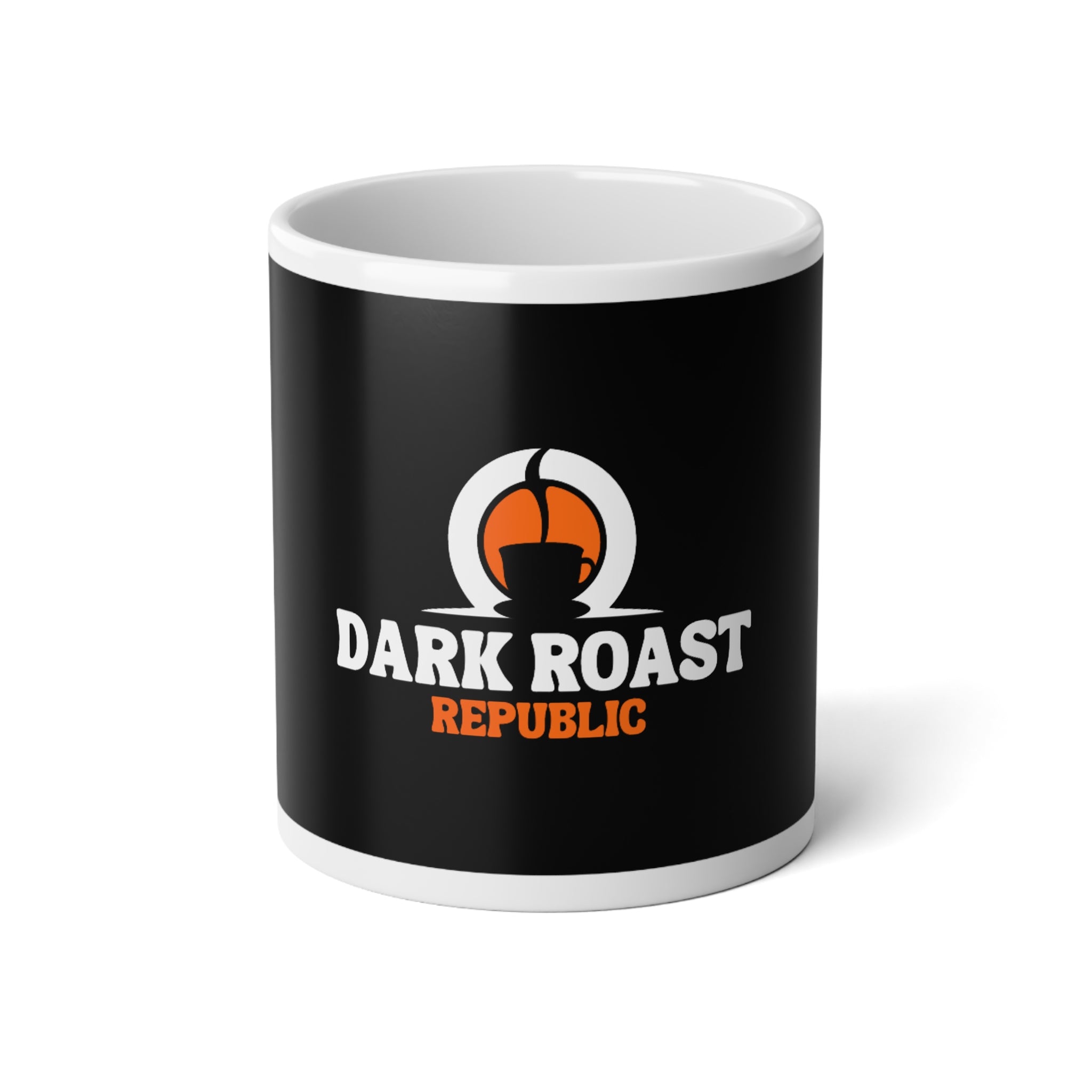 Dark Roast Republic Jumbo Coffee Mug - 20oz - Perfect for Coffee Lovers!
