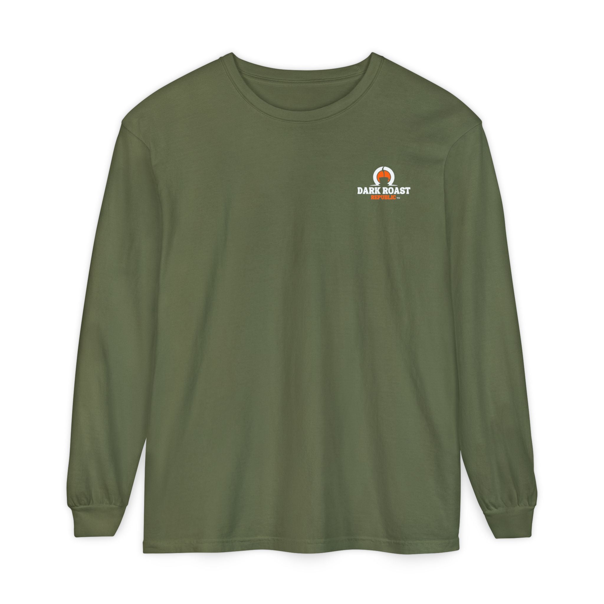 Dark Roast Republic Unisex Long Sleeve T-Shirt - Comfortable Casual Wear