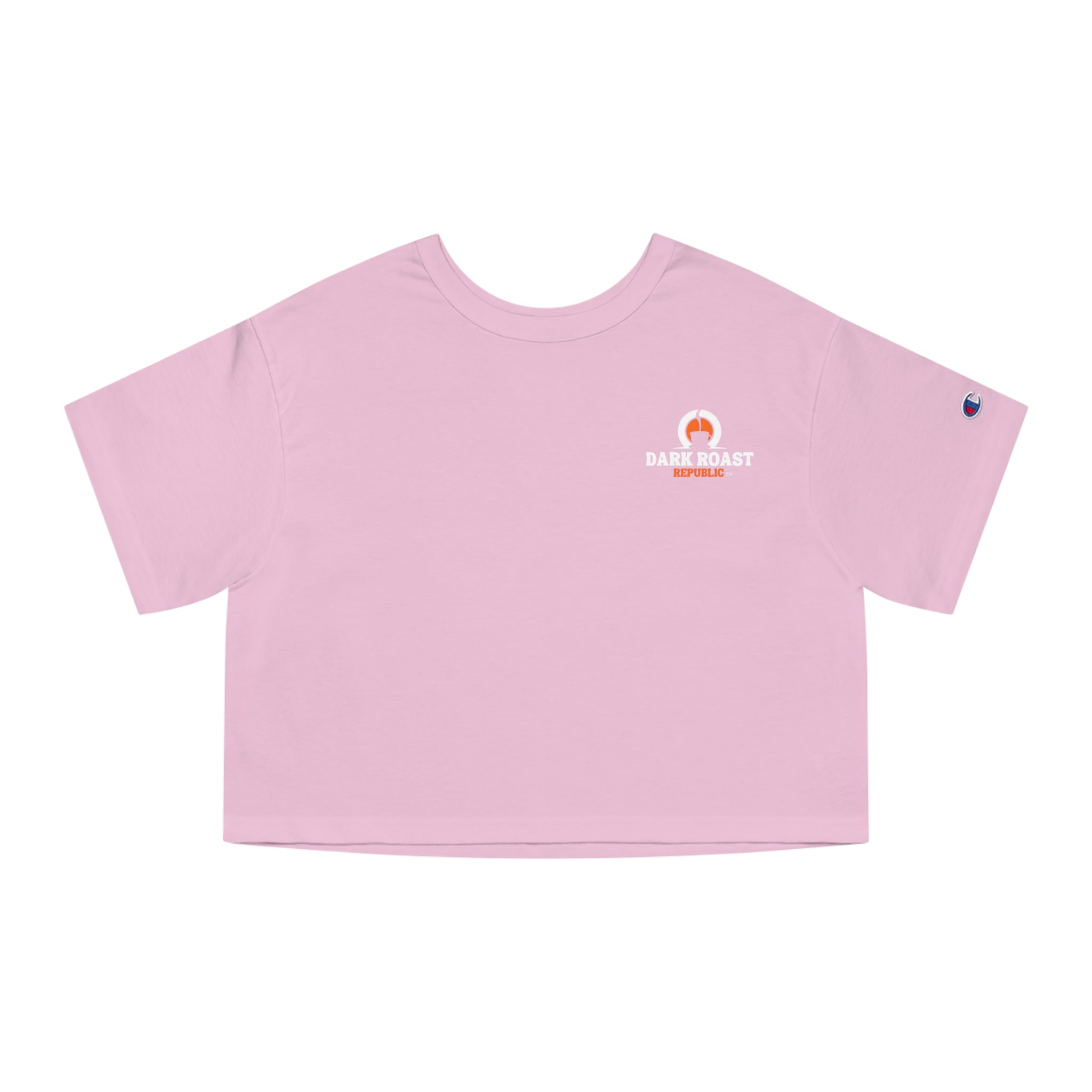 Dark Roast Republic Cropped T-Shirt for Coffee Lovers