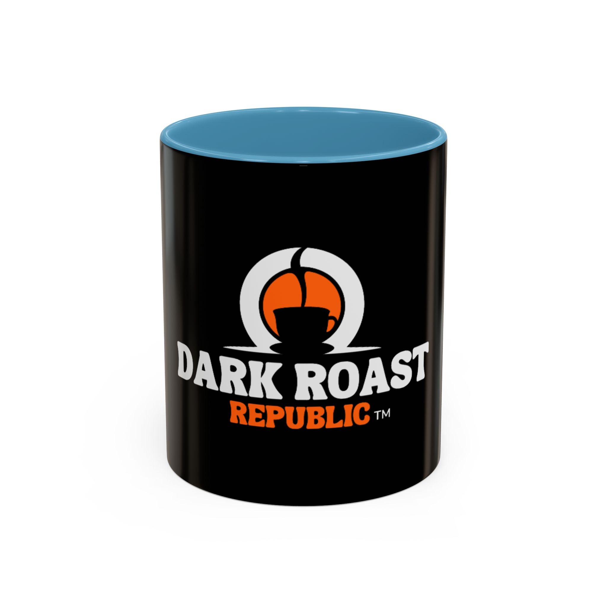 'Dark Roast Republic' Accent Coffee Mug - Perfect Gift for Coffee Lovers