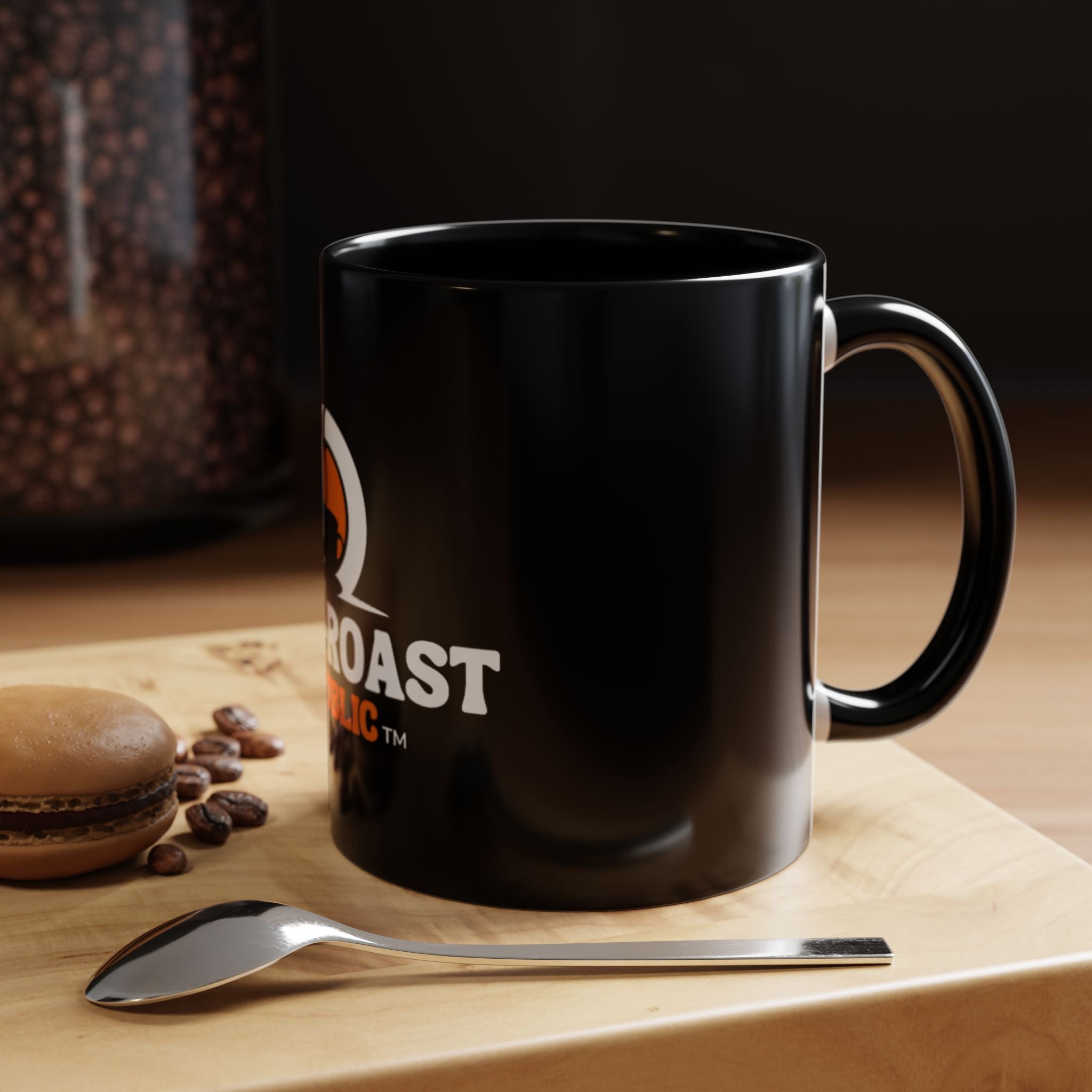 'Dark Roast Republic' Accent Coffee Mug - Perfect Gift for Coffee Lovers