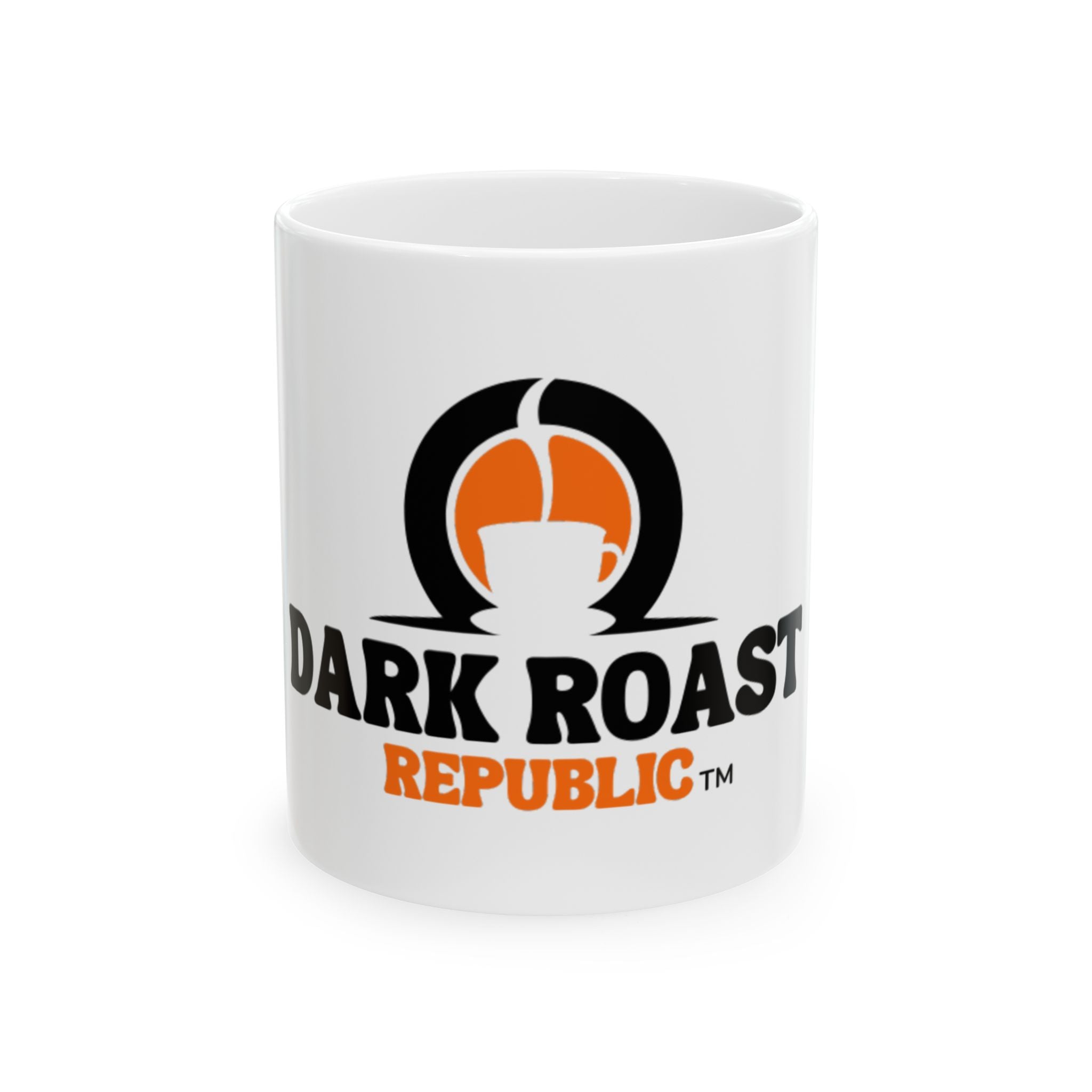 Dark Roast Republic Ceramic Coffee Mug - Perfect for Coffee Lovers