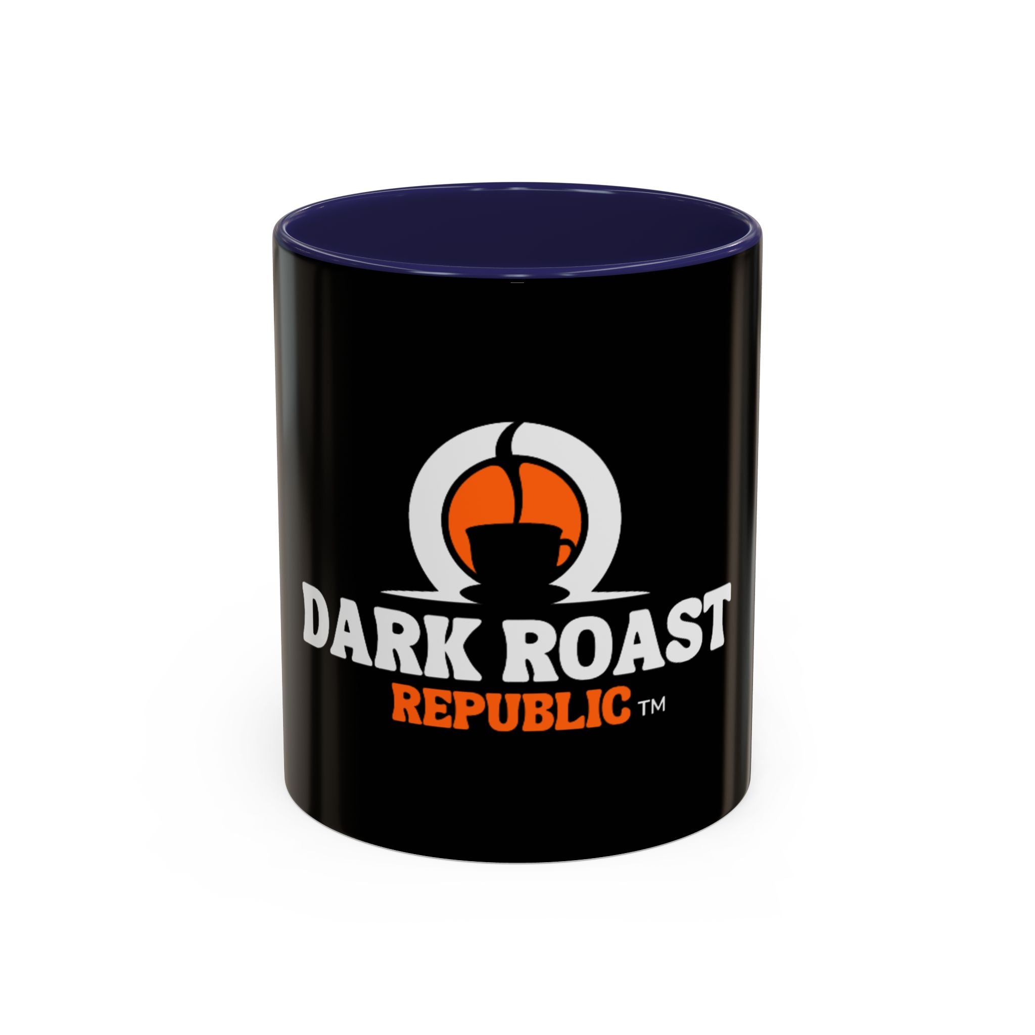 'Dark Roast Republic' Accent Coffee Mug - Perfect Gift for Coffee Lovers