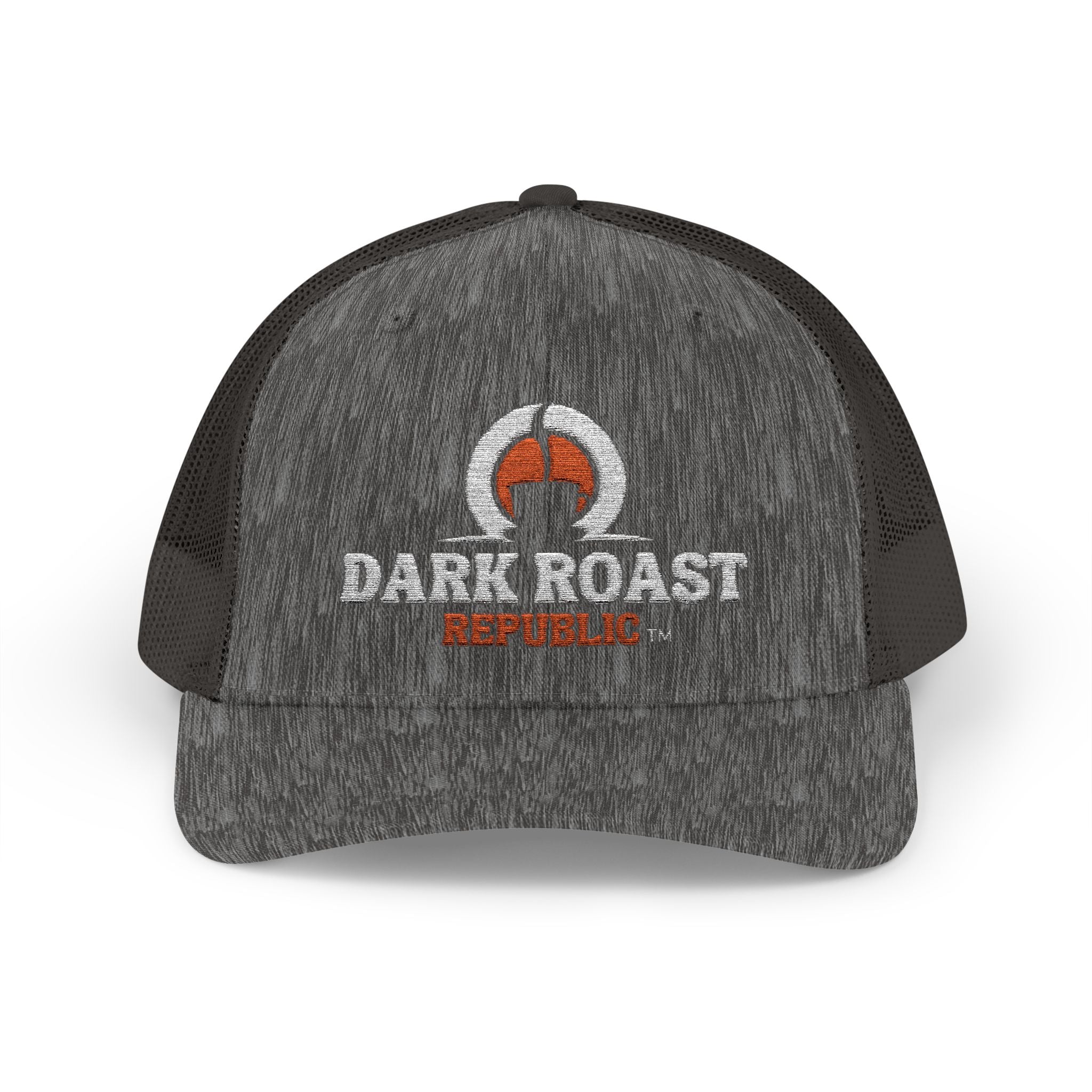 Dark Roast Republic Snapback Trucker Cap - Perfect for Coffee Lovers