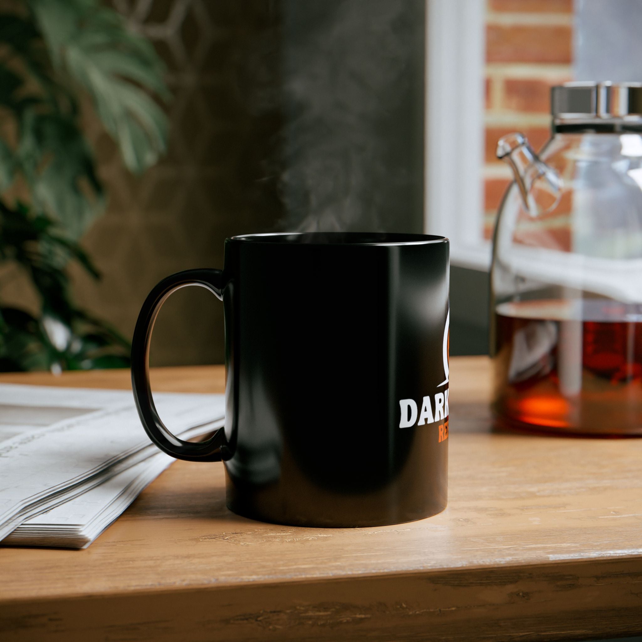 Dark Roast Republic Black Coffee Mug - 11oz & 15oz