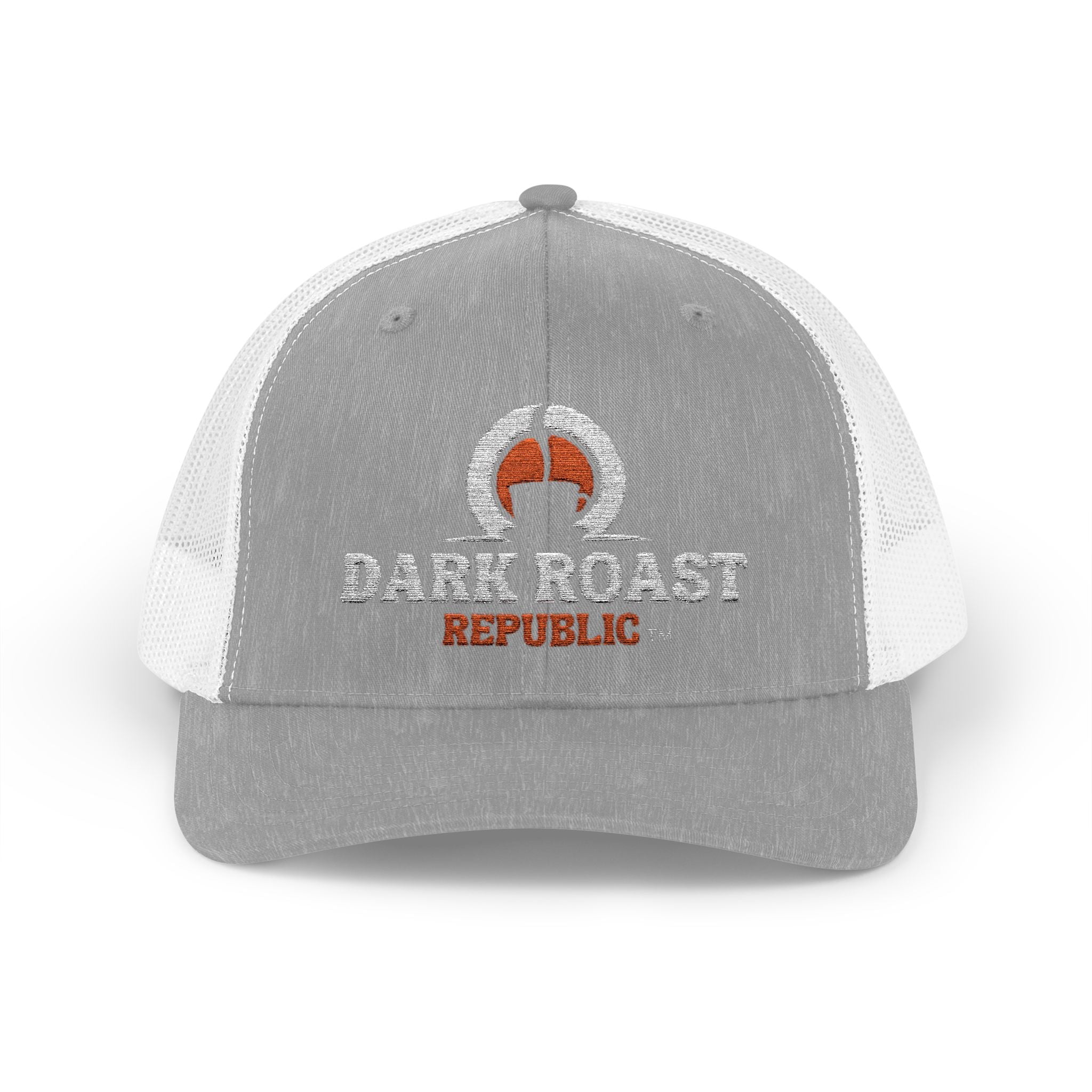Dark Roast Republic Snapback Trucker Cap - Perfect for Coffee Lovers